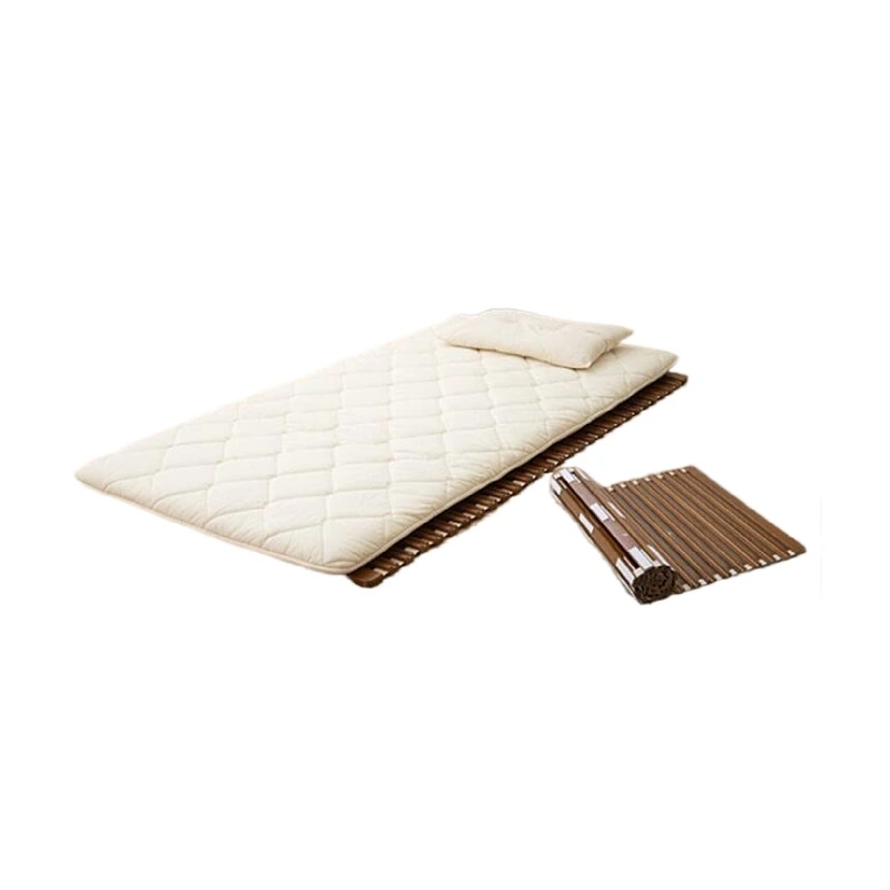 Wood Roll-Type Slatted Bed Slat Support for Japanese Futon Mattress