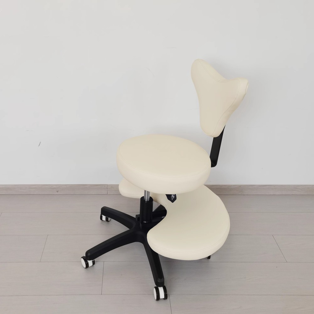 Ergonomic Cross Legged Chair with Wheels