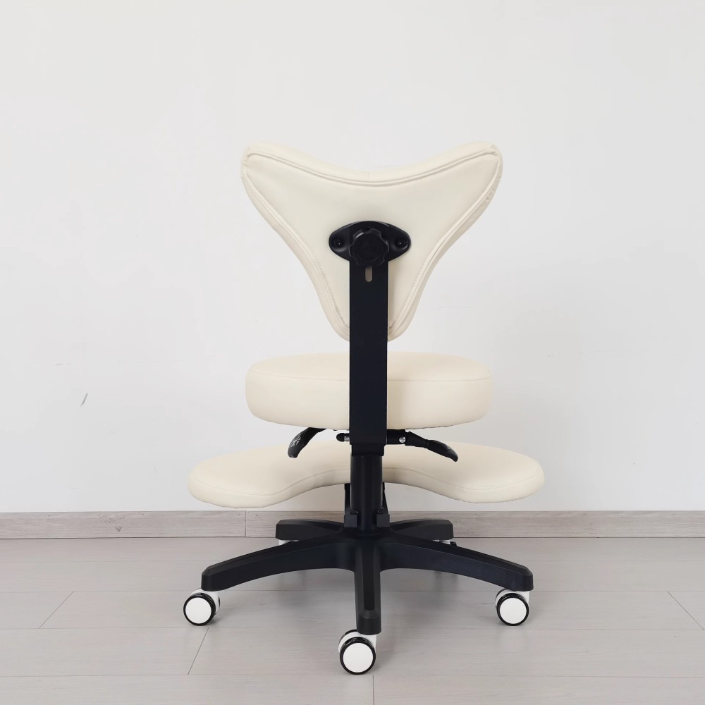 Ergonomic Cross Legged Chair with Wheels