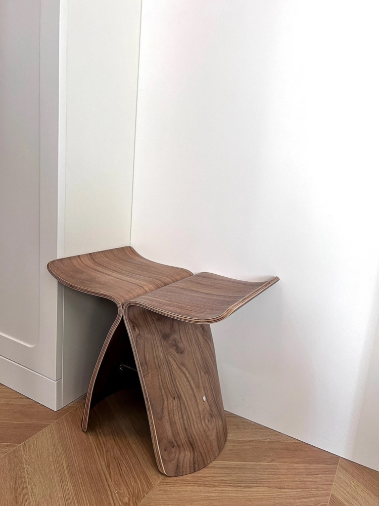 Butterfly Stool  Plywood Stool Chair For Living Room, Bedroom Wooden Stool Display