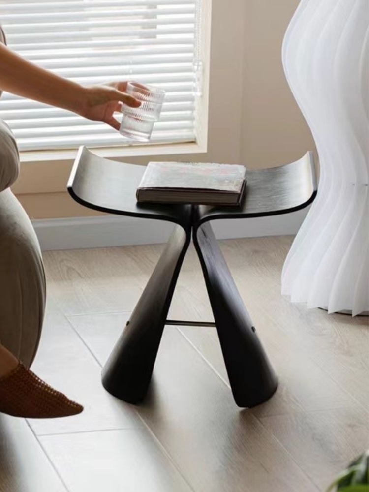 Butterfly Stool  Plywood Stool Chair For Living Room, Bedroom Wooden Stool Display