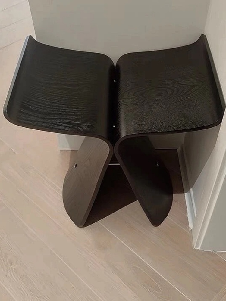 Butterfly Stool  Plywood Stool Chair For Living Room, Bedroom Wooden Stool Display