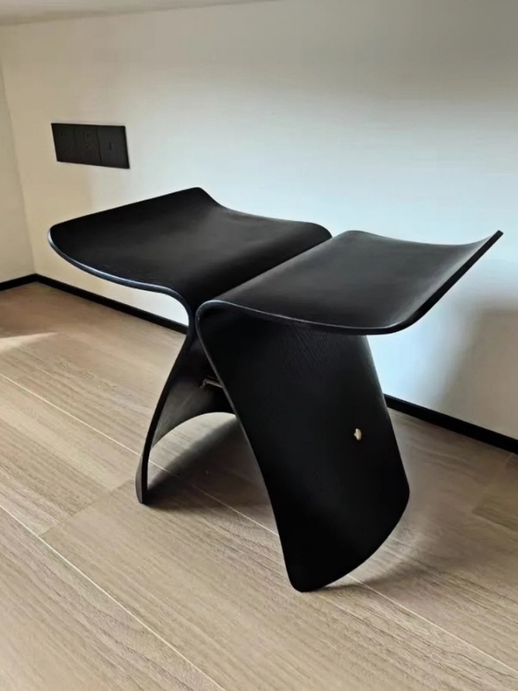 Butterfly Stool  Plywood Stool Chair For Living Room, Bedroom Wooden Stool Display