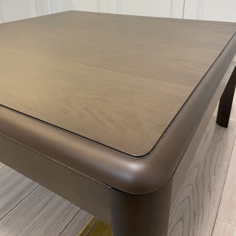 Square Kotatsu Table 75cm Brown Color Japanese Style Tea Table
