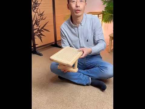 Ergonomic Wooden Meditation Bench Dali Stool