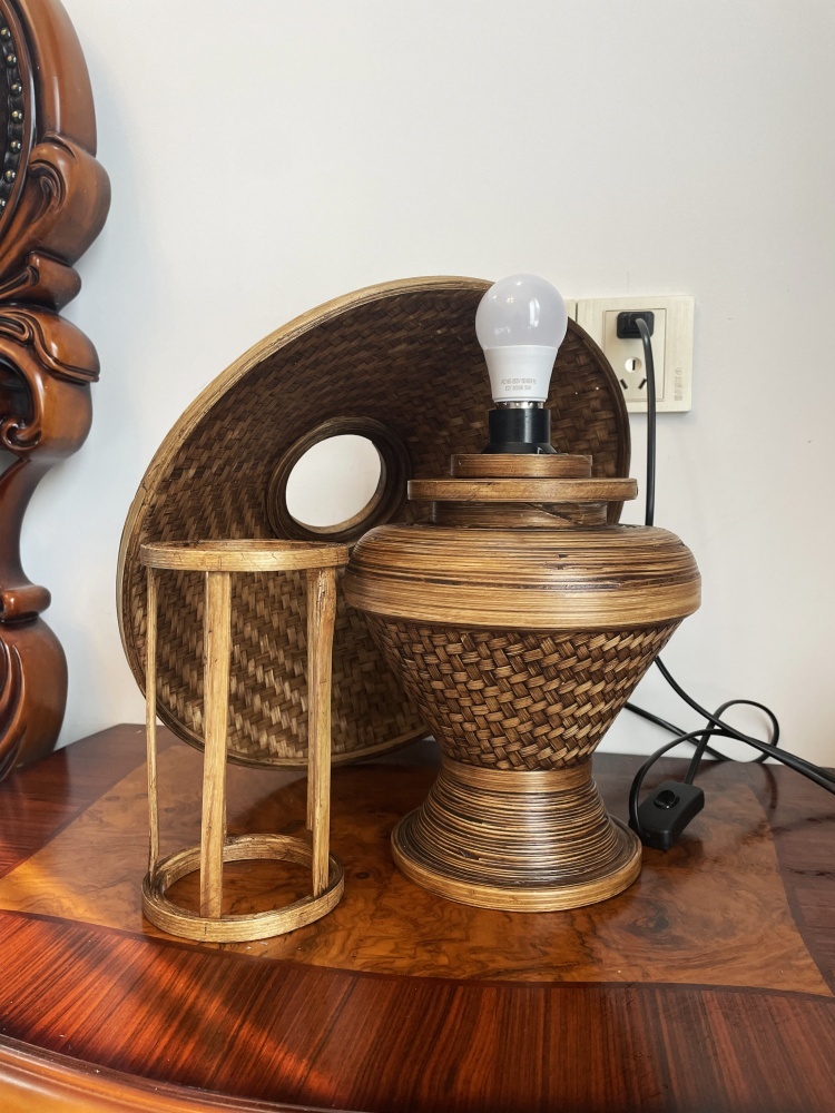 Thai Style Bedside Lamp