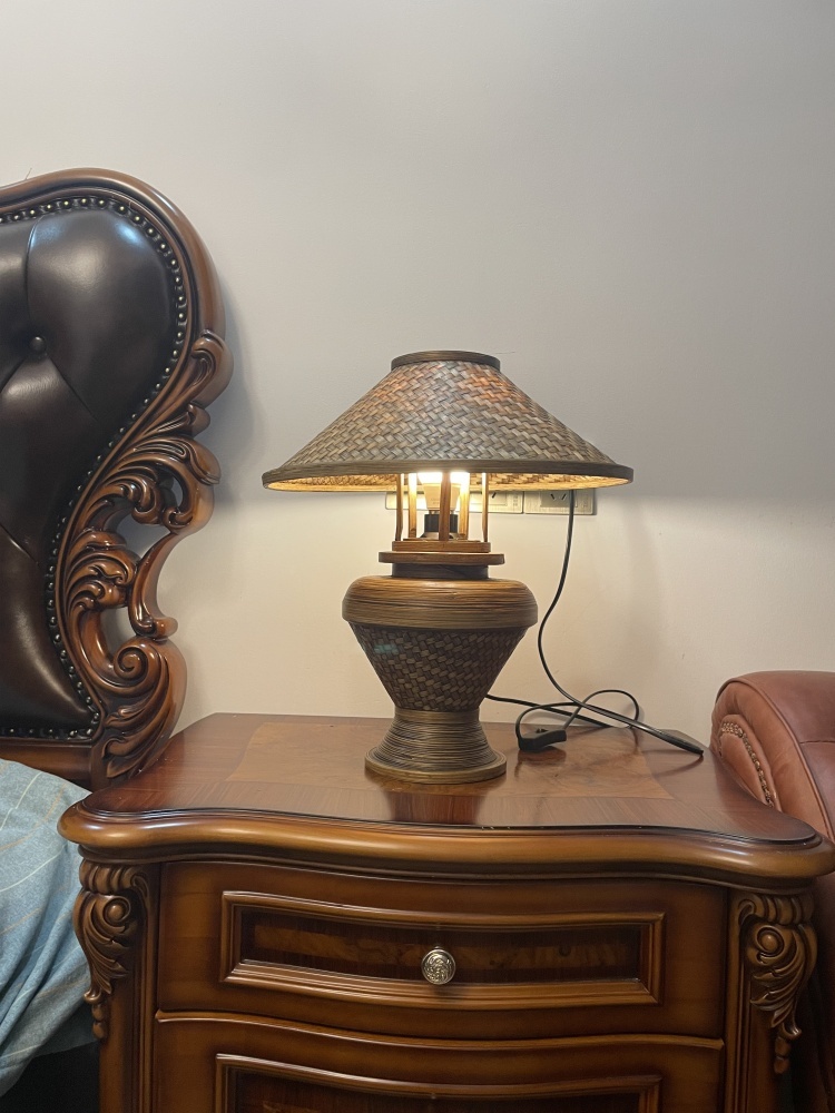Thai Style Bedside Lamp