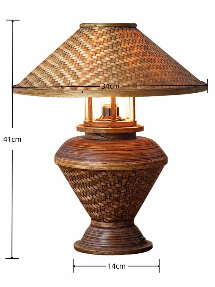 Thai Style Bedside Lamp