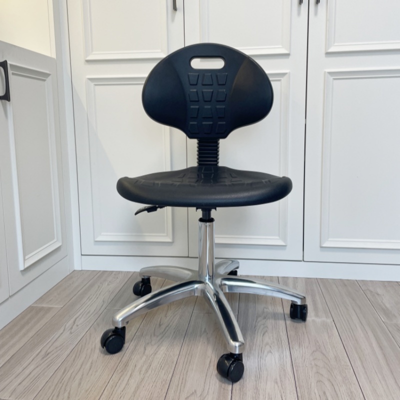 Polyurethane Chrome Factory Chair