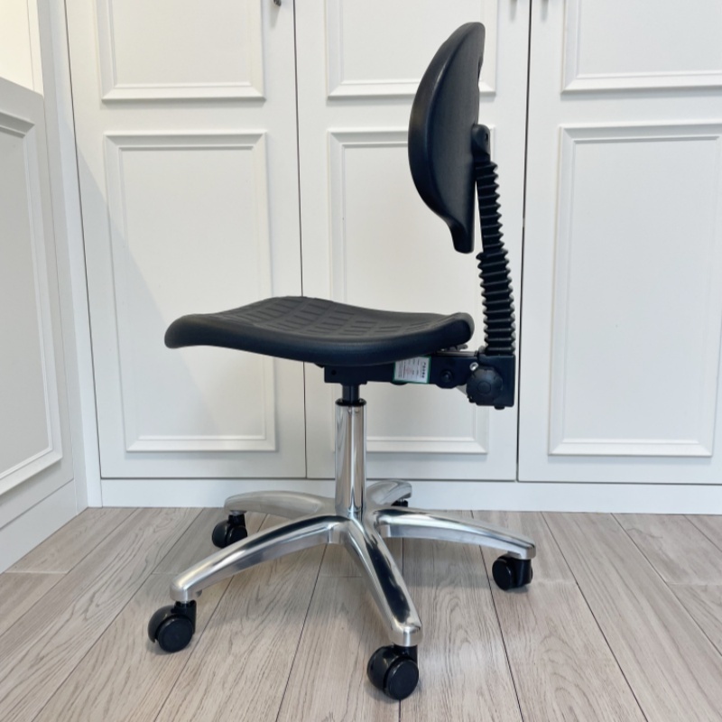 Polyurethane Chrome Factory Chair