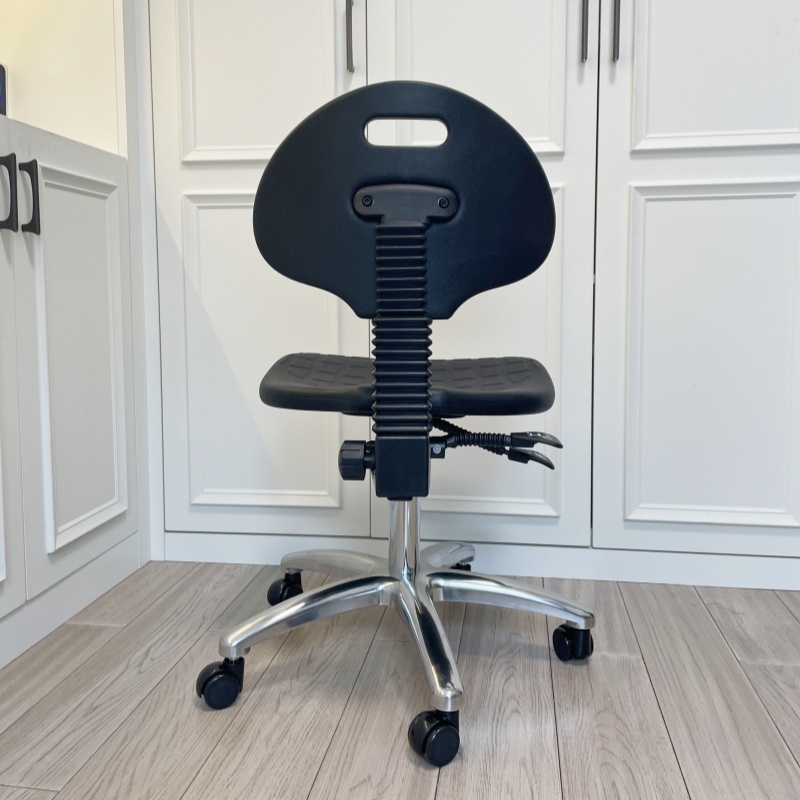 Polyurethane Chrome Factory Chair