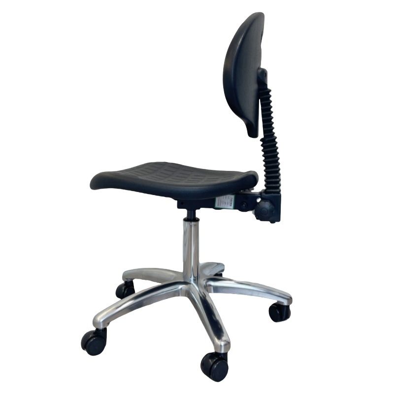 Polyurethane Chrome Factory Chair