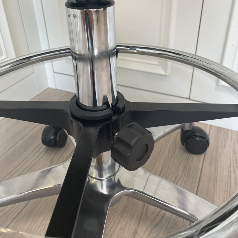 Saddle Stool Dental Chair – Ergonomic Dentist Stool, With Foot Ring