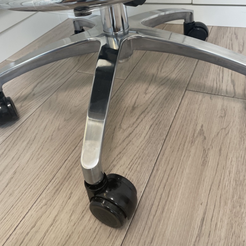 Saddle Stool Dental Chair – Ergonomic Dentist Stool, With Foot Ring