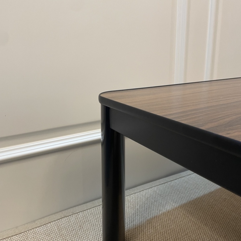 Black Kotatsu Table – Japanese Style Heated Coffee Table with Removable Table TOP