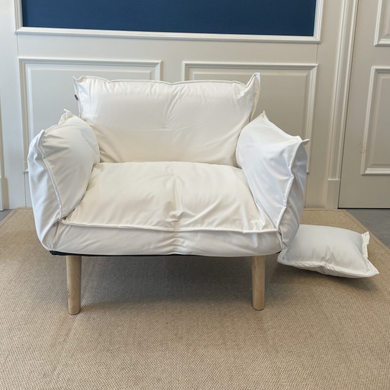 Japanese Futon Chair Foldable – With Wooden Legs