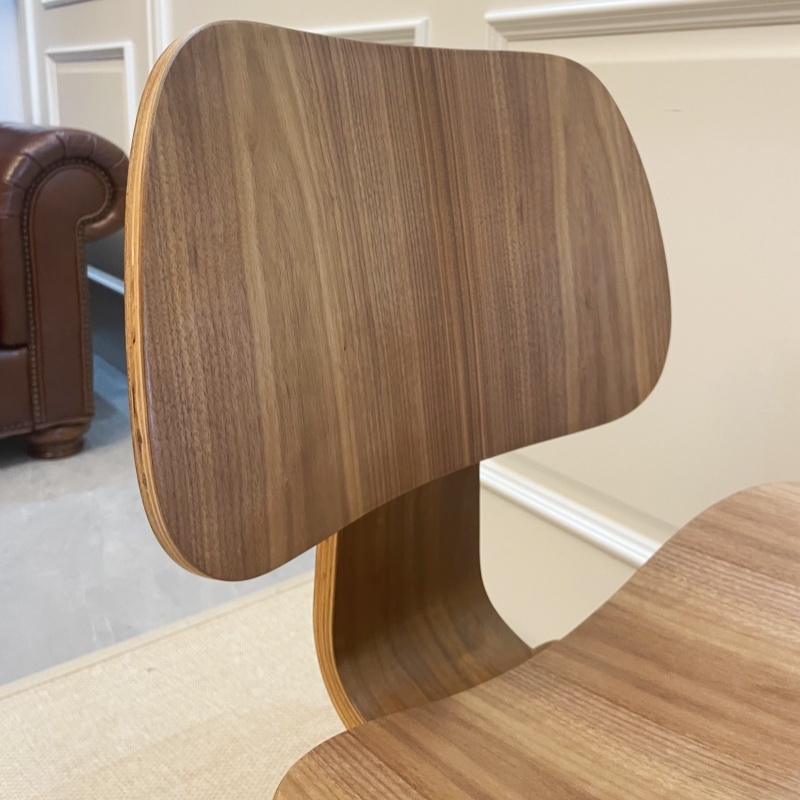 Mid-Century Replica Eames Dining Chair – Molded Plywood & Wood Base