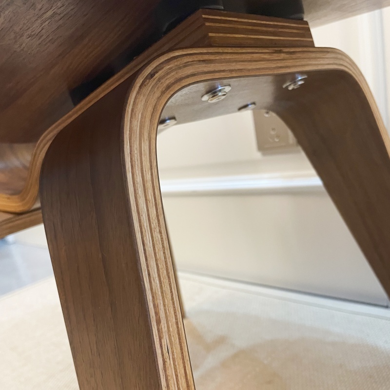 Mid-Century Replica Eames Dining Chair – Molded Plywood & Wood Base