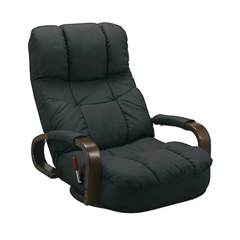 360° Swivel PU Leather Floor Chair Chaise Lounge – Modern & Comfy