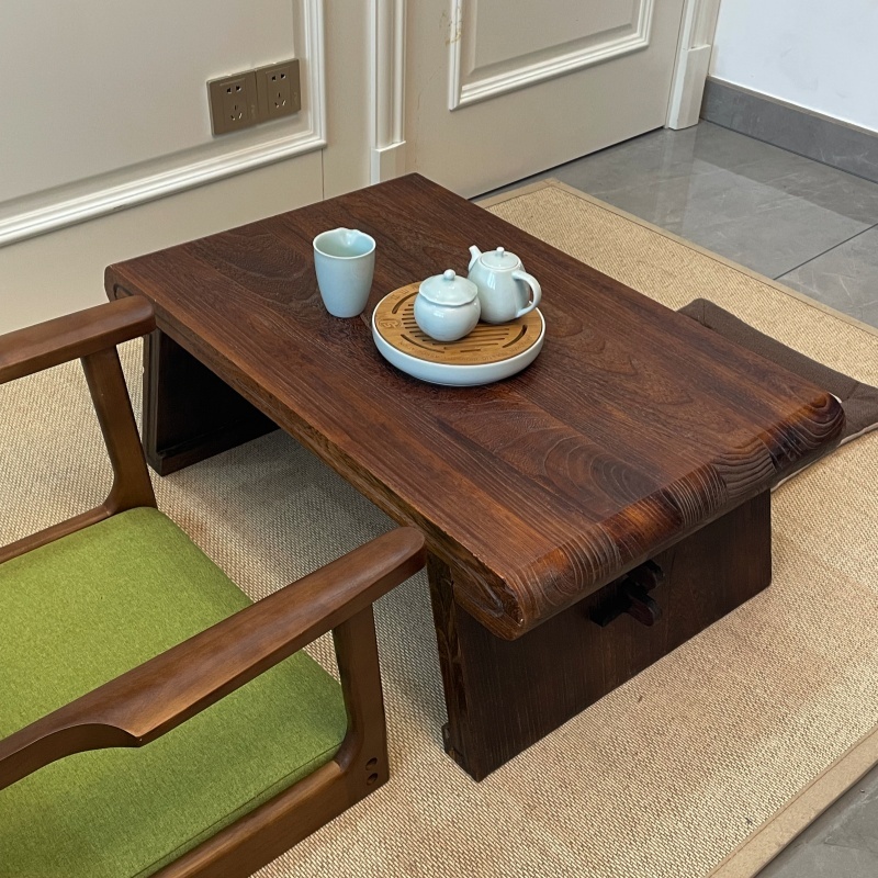 Antique Gongfu Tea Table - Elegant & Handcrafted Design 80x50x30cm