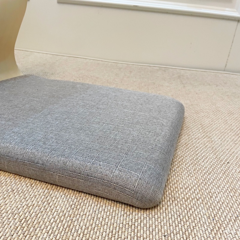 2pcs/lot Japanese Style Zaisu Chair - Natural Finish