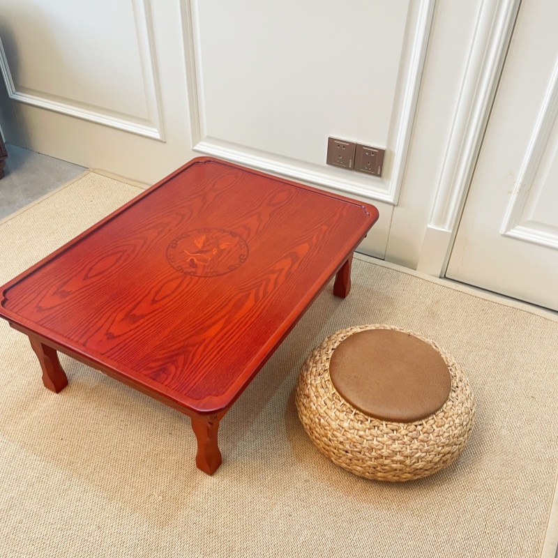 Straw Round Pouf – Natural & Boho Chic Footstool for Your Home