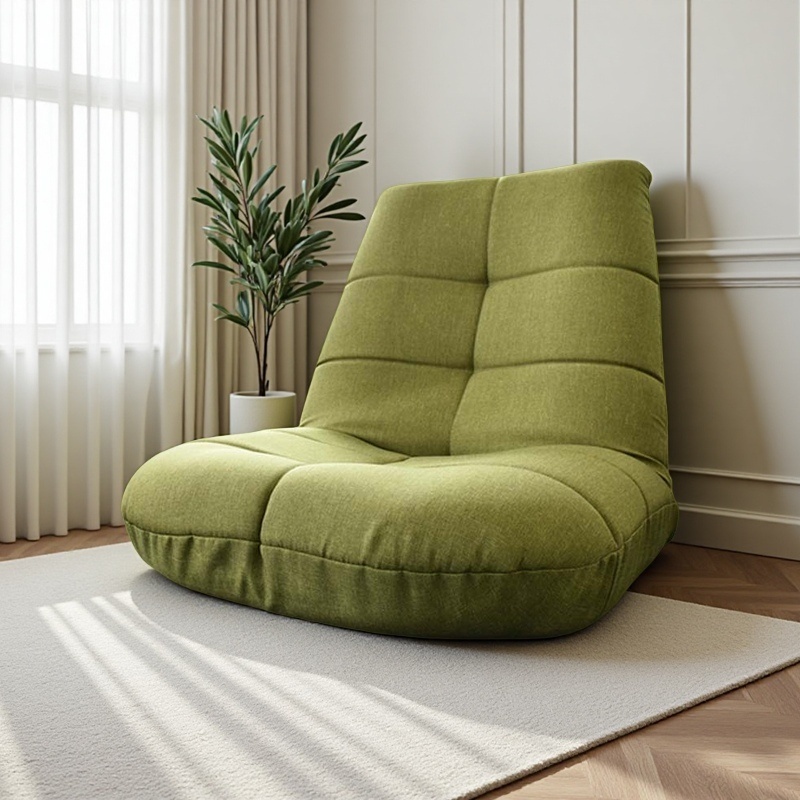 Foldable Floor Chair - Adjustable Japanese Style Leisure Seat