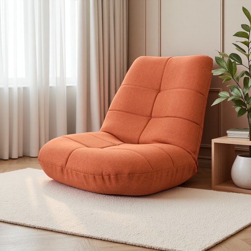 Foldable Floor Chair - Adjustable Japanese Style Leisure Seat