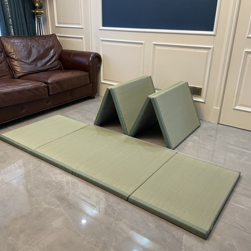 Japanese Traditional Tatami Mat Futon Mattress-Natural Rush Grass Tatami Mat