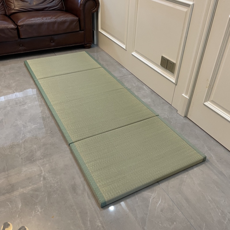 Japanese Traditional Tatami Mat Futon Mattress-Natural Rush Grass Tatami Mat