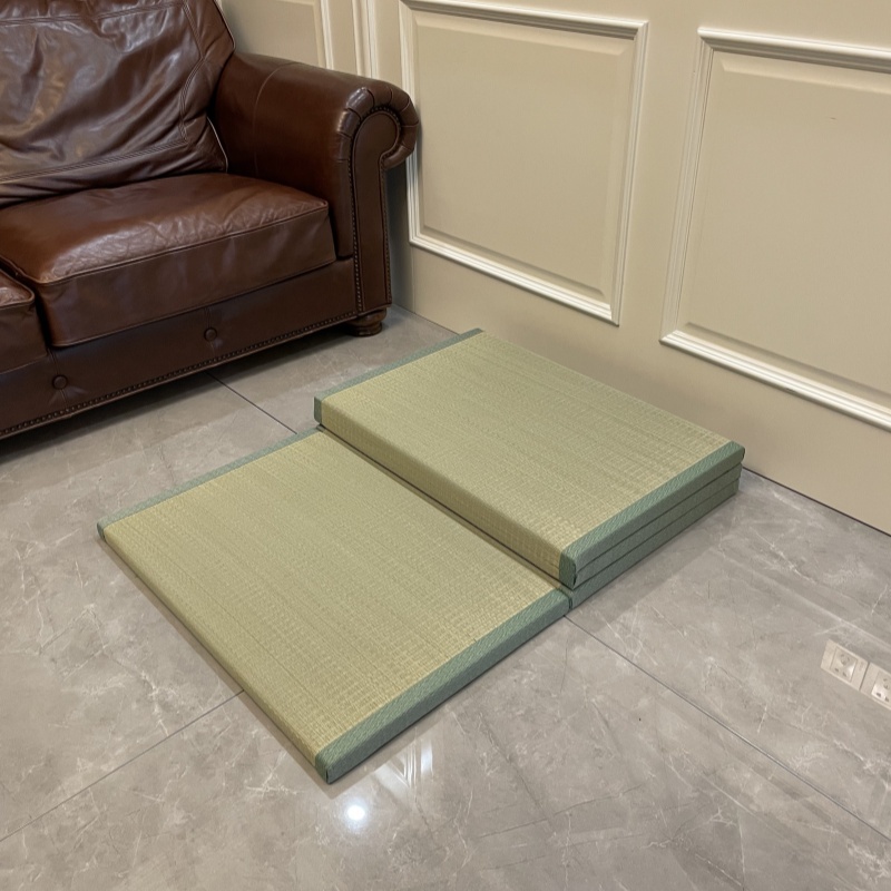 Japanese Traditional Tatami Mat Futon Mattress-Natural Rush Grass Tatami Mat