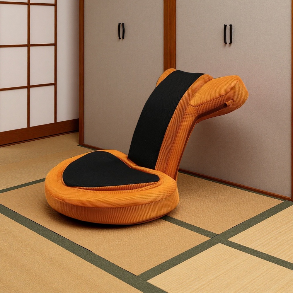 Floor Video Gaming Chair-14 position adjustable for Back, Head