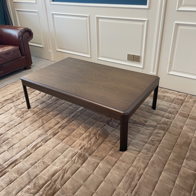 Japanese Style Kotatsu Foot Warmer Heated Table Rectangle 120cm Home Furniture Modern Wood Living Room Floor Coffee Table Wooden