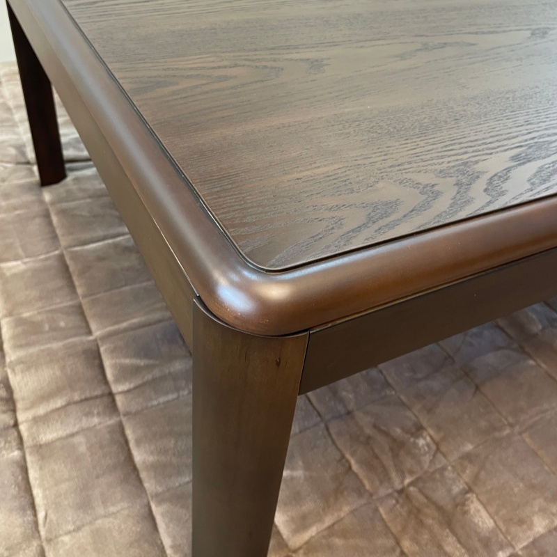 Japanese Style Kotatsu Foot Warmer Heated Table Rectangle 120cm Home Furniture Modern Wood Living Room Floor Coffee Table Wooden