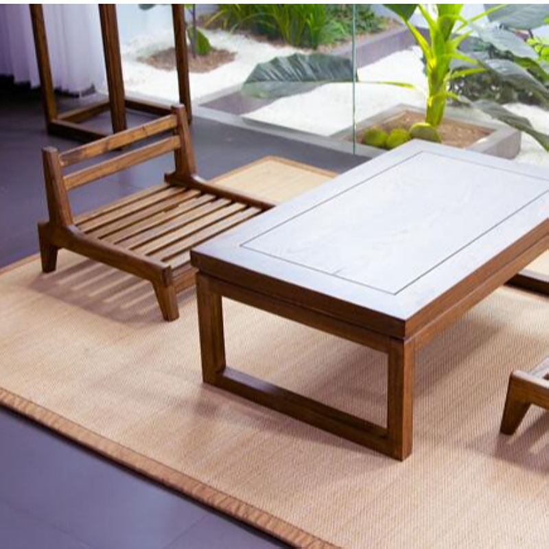 Ergonomic Japanese Floor Chair with Arm Support