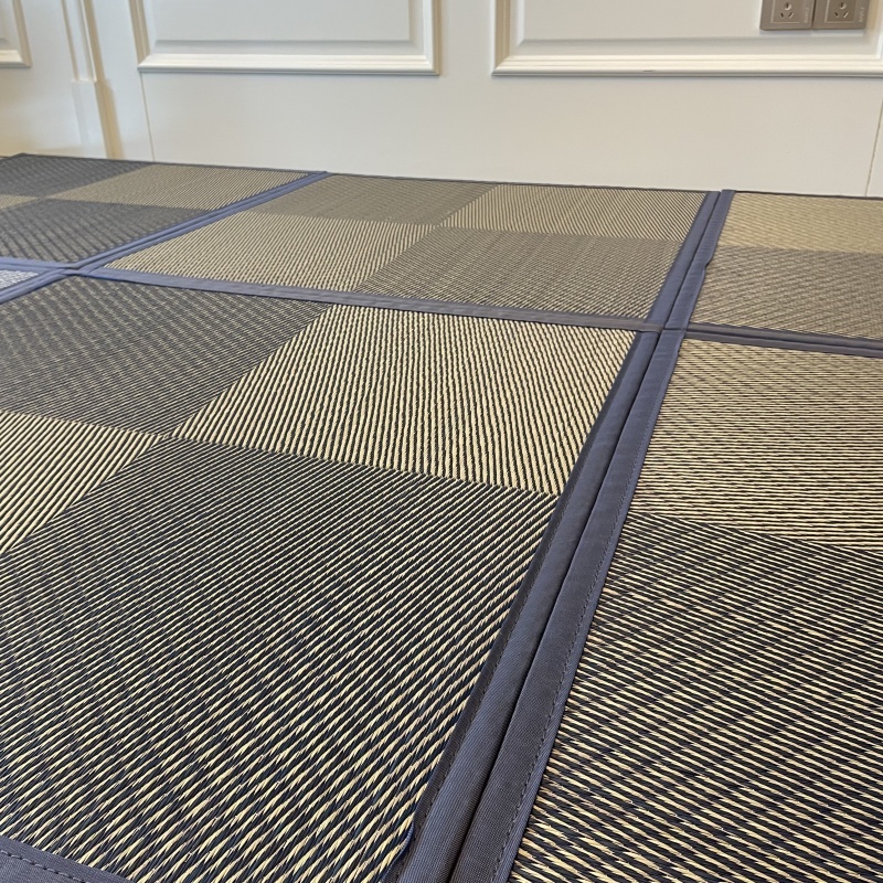 Unit Rush Grass Mats for a Zen & Modern Japanese Interior