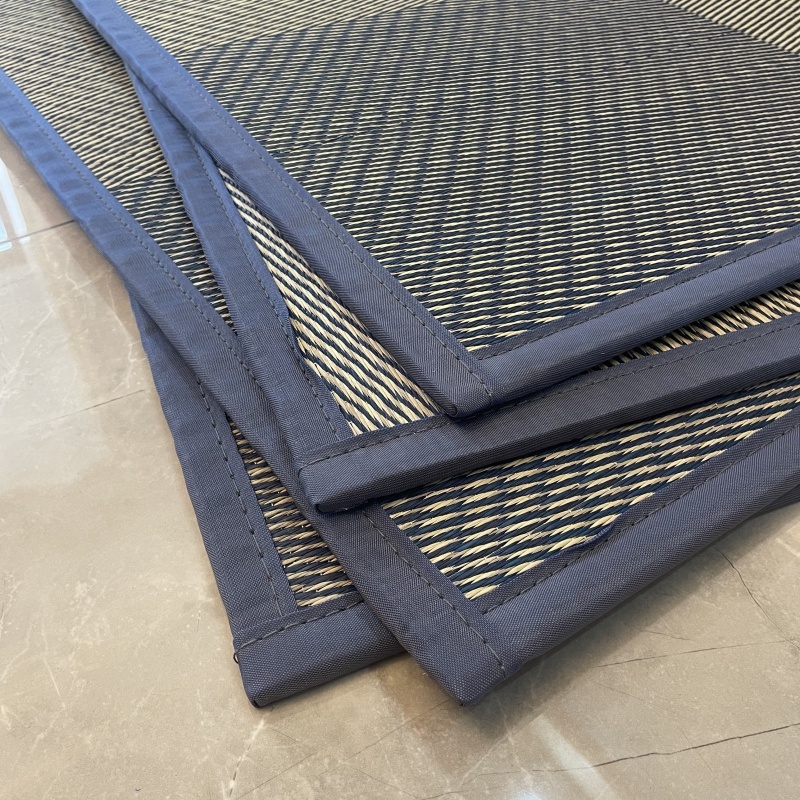 Unit Rush Grass Mats for a Zen & Modern Japanese Interior
