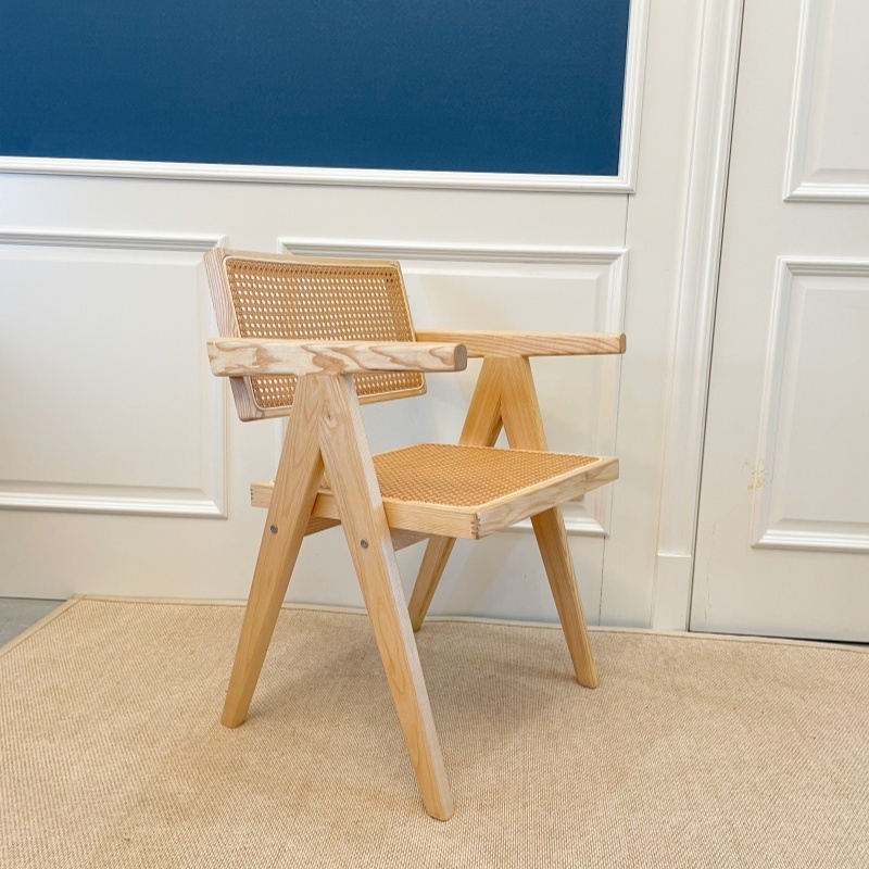 Scandinavian Mid-Century Chandigarh Dining Chair & Armchair