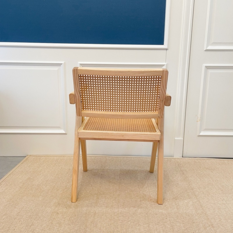Scandinavian Mid-Century Chandigarh Dining Chair & Armchair