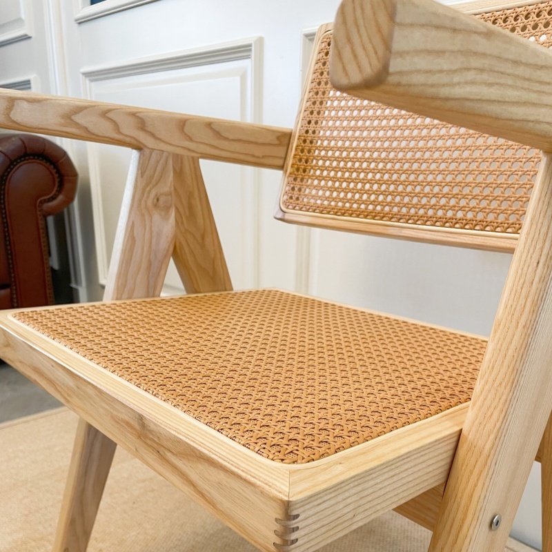 Scandinavian Mid-Century Chandigarh Dining Chair & Armchair