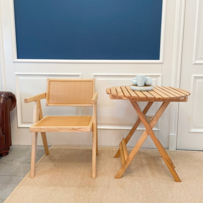 Scandinavian Mid-Century Chandigarh Dining Chair & Armchair