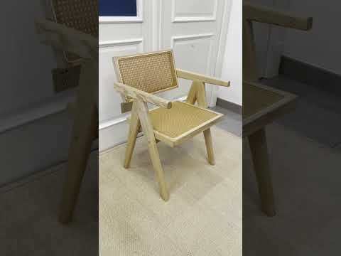 Scandinavian Mid-Century Chandigarh Dining Chair & Armchair
