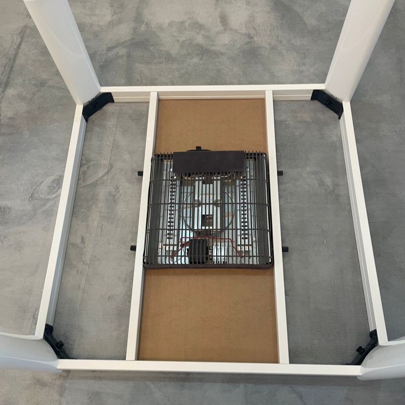 Low-Profile Kotatsu Set - Complete 4-Piece Kit with White Table