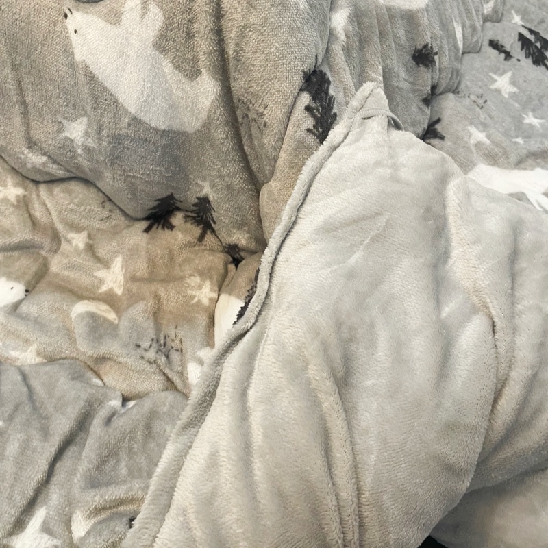 Stay Warm with a 4-Piece Kotatsu Set - Black Table, Heater, Futon