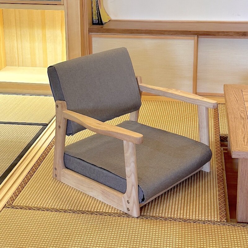 Japanese Tatami Floor Chair – Ergonomic Soft Back Support & Cushioned Seat