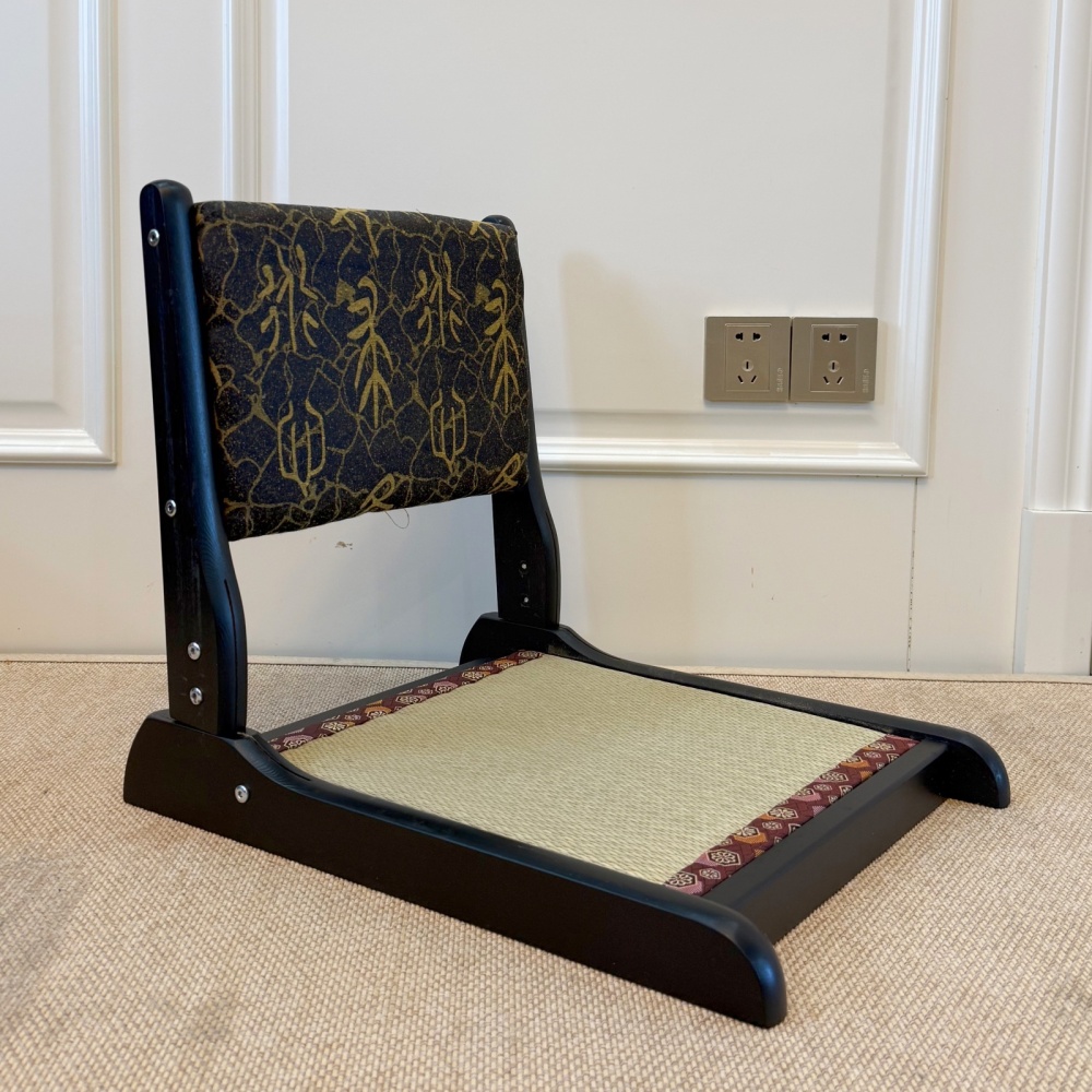 Japanese Tatami Chair Foldable – Floor Seating with Back Support