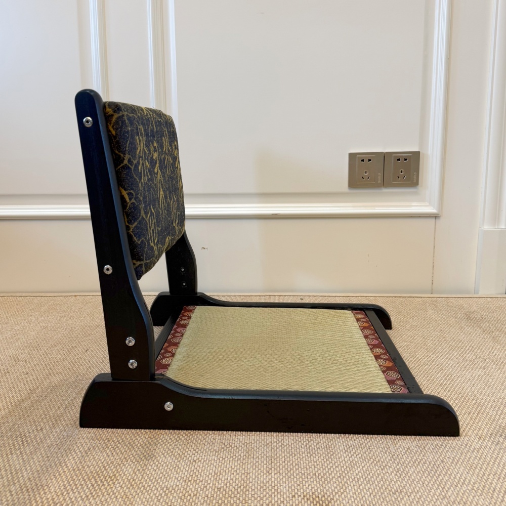 Japanese Tatami Chair Foldable – Floor Seating with Back Support