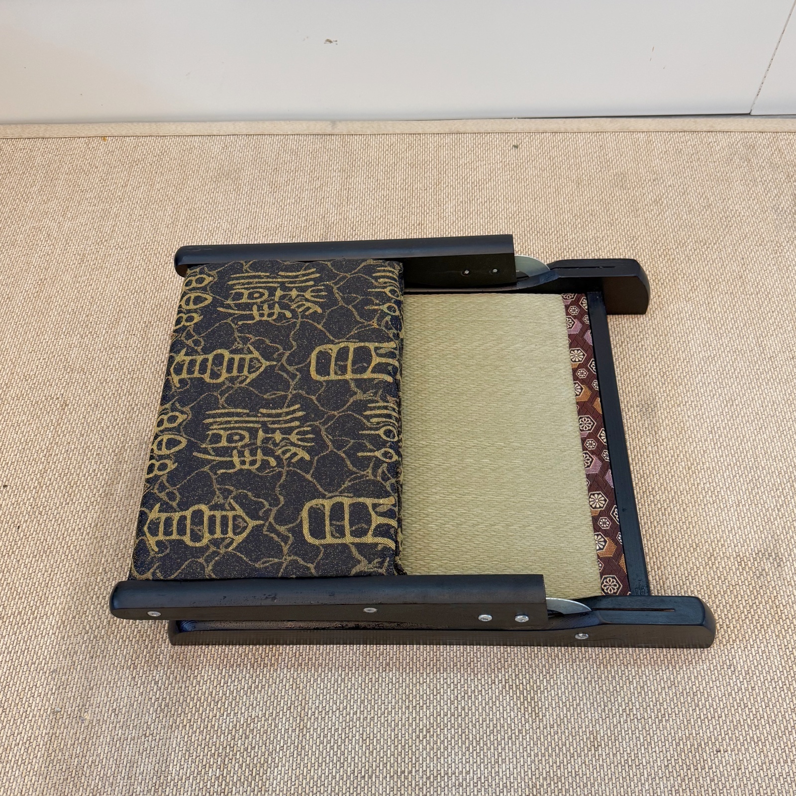 Japanese Tatami Chair Foldable – Floor Seating with Back Support
