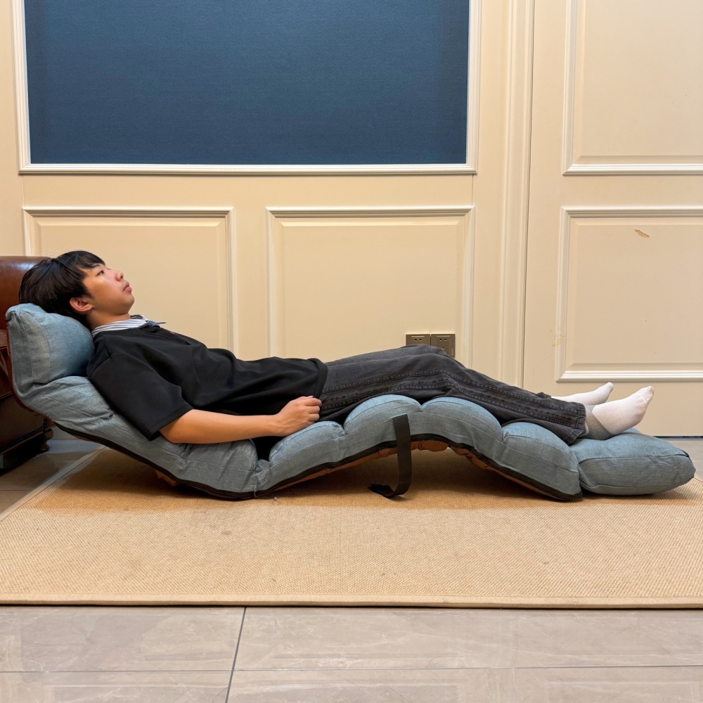 Comfortable Floor Chair – 14 Reclining Positions, Foldable & Sturdy