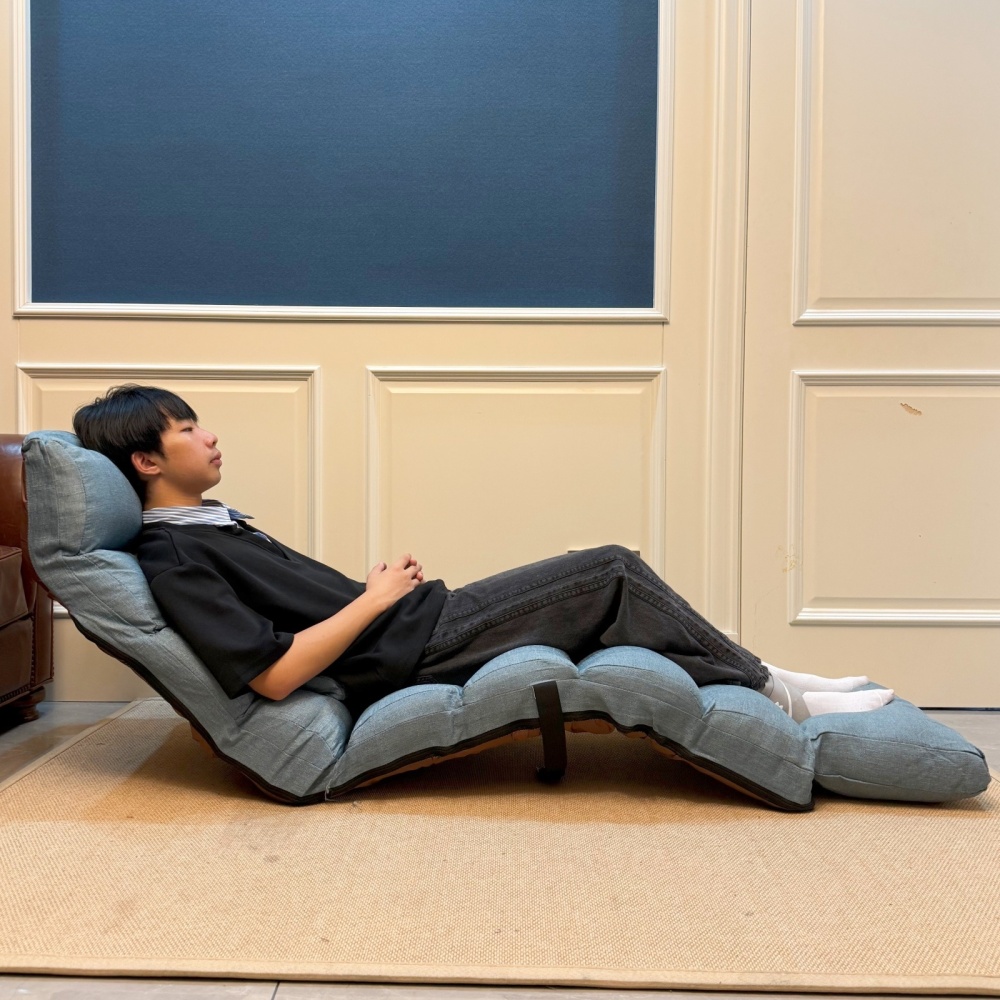 Comfortable Floor Chair – 14 Reclining Positions, Foldable & Sturdy